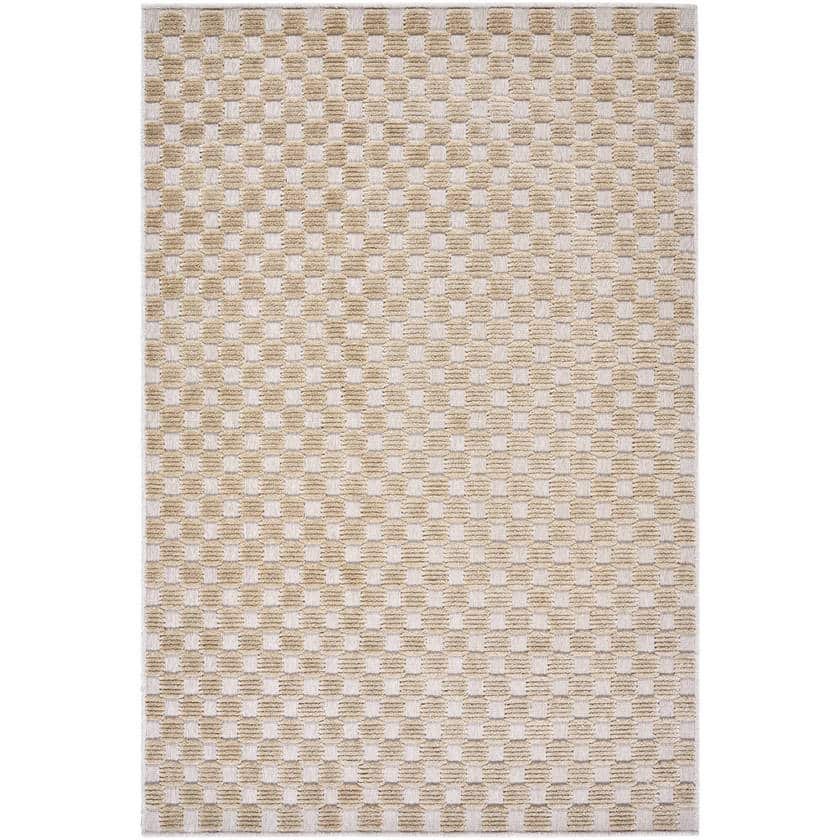 AAAC2429-576-1 Jozette Modern Light Brown Washable Area Rug - Image 1