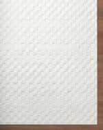 Jozette Modern White Washable Area Rug - Image 5