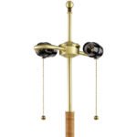 Zaina Modern Metallic - Brass Table Lamp - Image 4