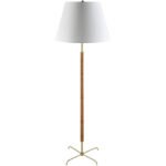 Charlett Modern Metallic - Brass Floor Lamp