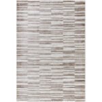 Ann Modern Dark Brown Area Rug