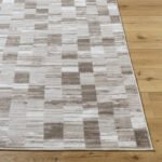 Antwoin Modern Dark Brown Area Rug - Image 3