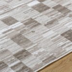 Antwoin Modern Dark Brown Area Rug - Image 2