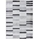 Trish Modern Black Area Rug
