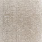 Javonna Traditional Dark Brown/Light Silver Area Rug