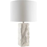 Melisha Traditional White Table Lamp