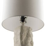 Melisha Traditional White Table Lamp - Image 5