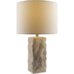 Melisha Traditional White Table Lamp - Image 2