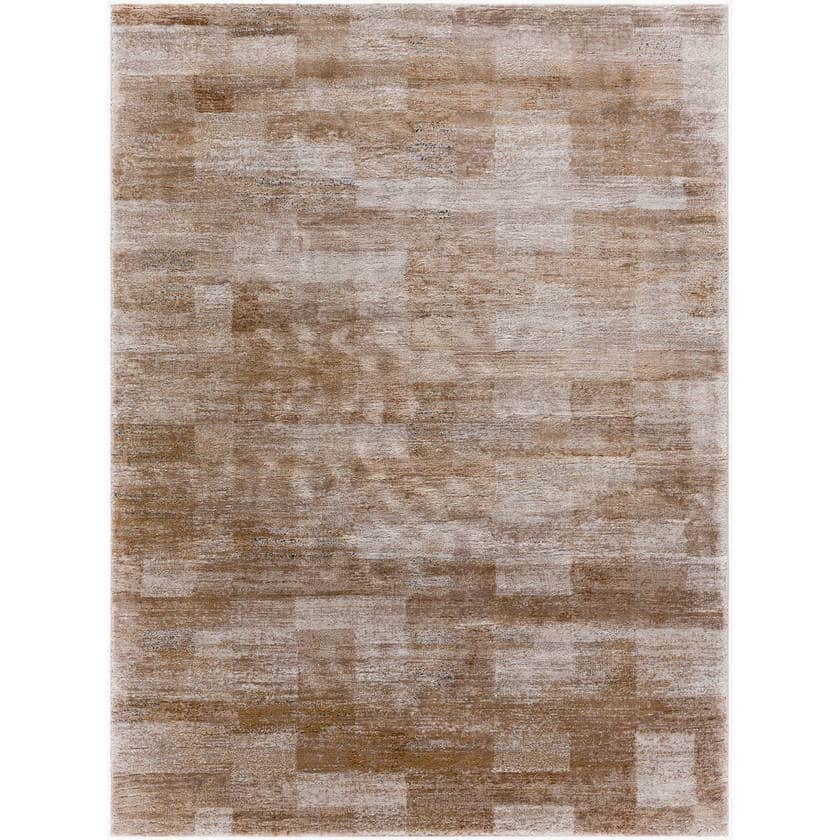 AAAC2478-537-1 Medora Modern Dark Brown Area Rug - Image 1
