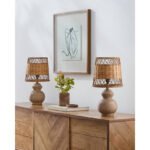 Marlanda Modern Dark Brown Table Lamp - Image 2
