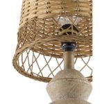 Marlanda Modern Dark Brown Table Lamp - Image 4