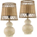 Marlanda Modern Brown Table Lamp