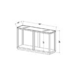 Gila Wheat Console Table - Image 5