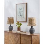 Michiko Modern Gray Table Lamp - Image 2