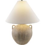 Laurence Traditional Gray/White Table Lamp - Image 2