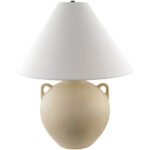 Donika Traditional Beige Table Lamp