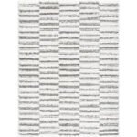 Mechel Modern Cream/Light Slate Area Rug