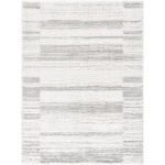 Hof Modern Cream/Light Slate Area Rug