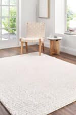 Letrice Modern Cream Area Rug - Image 2