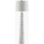 Averill Traditional White Floor Lamp