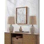 Ladreka Modern Beige/Wheat Table Lamp - Image 2