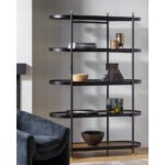 Jalyn Dark Brown Bookcase - Image 3