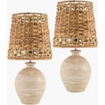 Shameeka Modern Light Gray Table Lamp