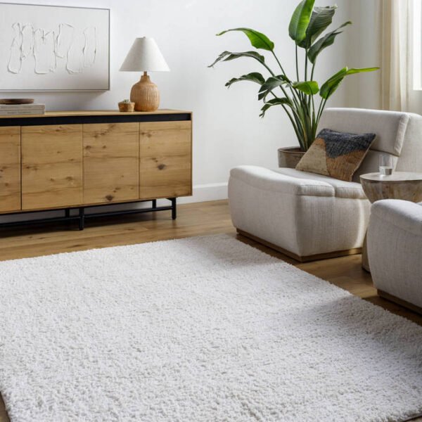 Yvonne Modern Light Brown Area Rug