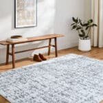 Lekesha Modern Light Gray Area Rug