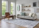 Lekesha Modern Light Gray Area Rug - Image 2