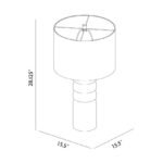 Jameka Cottage Wood Table Lamp - Image 7