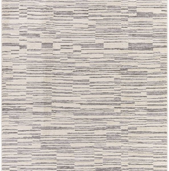 Superior Modern Light Beige Area Rug