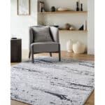 Devyn Modern Light Gray Area Rug - Image 2