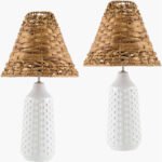 Karema Modern White Table Lamp