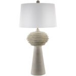 Chason Rustic Gray Table Lamp