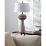Chason Rustic Gray Table Lamp - Image 3
