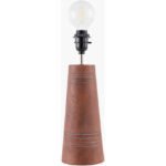 Nainoa Modern Dark Brown Table Lamp - Image 5