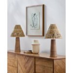 Nainoa Modern Brown Table Lamp - Image 2
