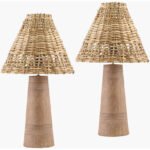 Nainoa Modern Brown Table Lamp