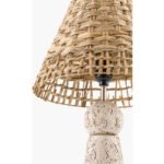 Lathisa Modern Brown/Light Gray Table Lamp - Image 4