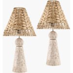 Lathisa Modern Brown/Light Gray Table Lamp