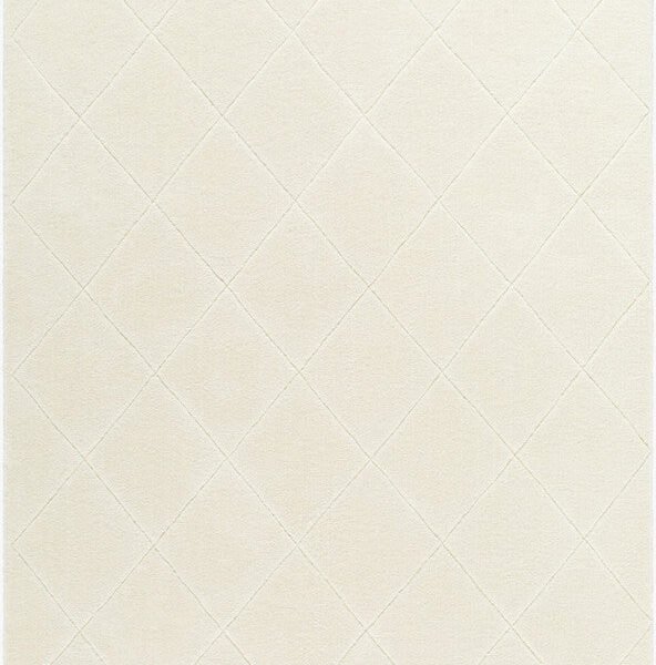 Tamera Global Ivory Washable Area Rug
