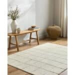 Jeannie Global Ivory Washable Area Rug - Image 3