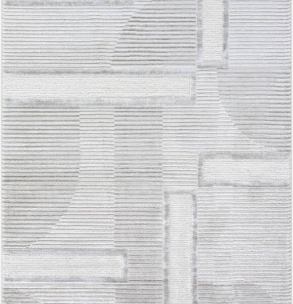 Candace Modern Light Gray Area Rug