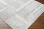 Candace Modern Light Gray Area Rug - Image 3