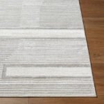 Candace Modern Light Gray Area Rug - Image 5