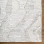 Iveliz Modern Ivory Area Rug - Image 6