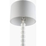 Camilia Traditional White Floor Lamp - Image 6