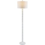 Camilia Traditional White Floor Lamp - Image 2
