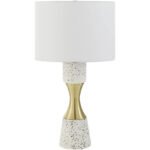 Monty Rustic White Table Lamp
